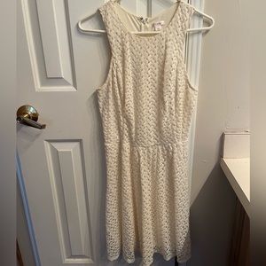 Cream dress